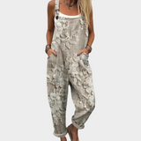 Violet | Relaxed Dungaree Jumpsuit