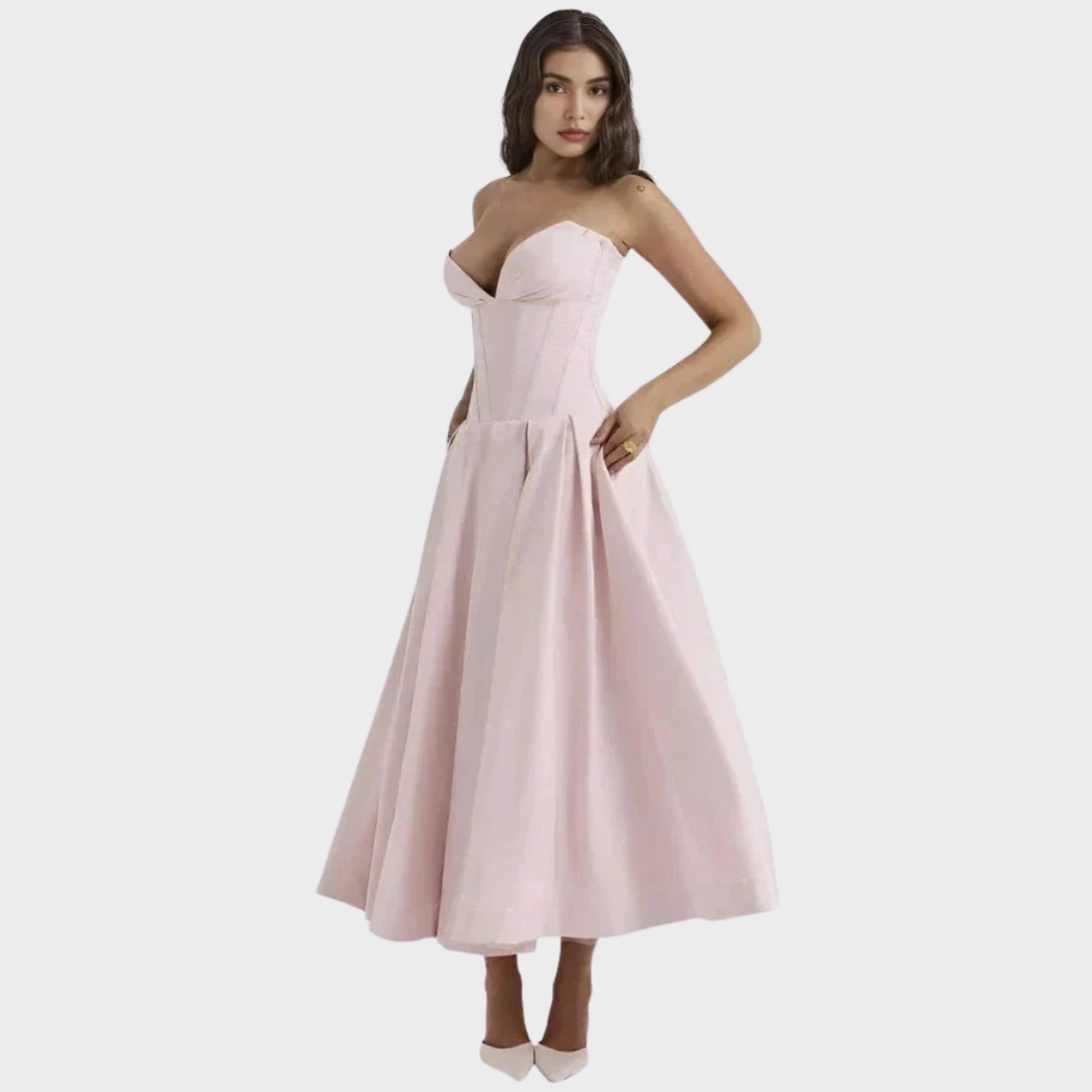 Harper | Elegant midi dress for women