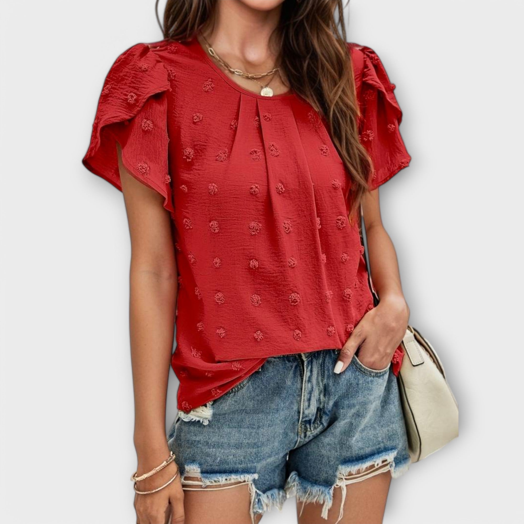 Charlotte – The Perfect Dot Blouse