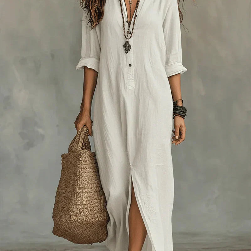WILLOW | Effortless Maxi Dress with Flattering Silhouette Versatile for Everyday Wear