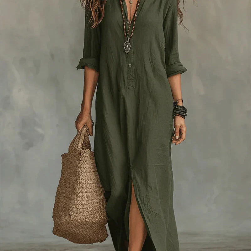 WILLOW | Effortless Maxi Dress with Flattering Silhouette Versatile for Everyday Wear