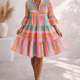 NOVA | Vibrant Midi Dress with Airy Comfort for the Weekend