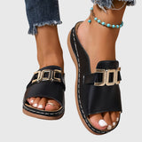 Aine - Comfortable Buckle Sandals