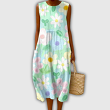 Isabella | Lightweight Sleeveless Summer Dress