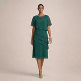 MARA | Elegant Ruffled Dress with Flattering Comfort