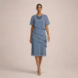 MARA | Elegant Ruffled Dress with Flattering Comfort