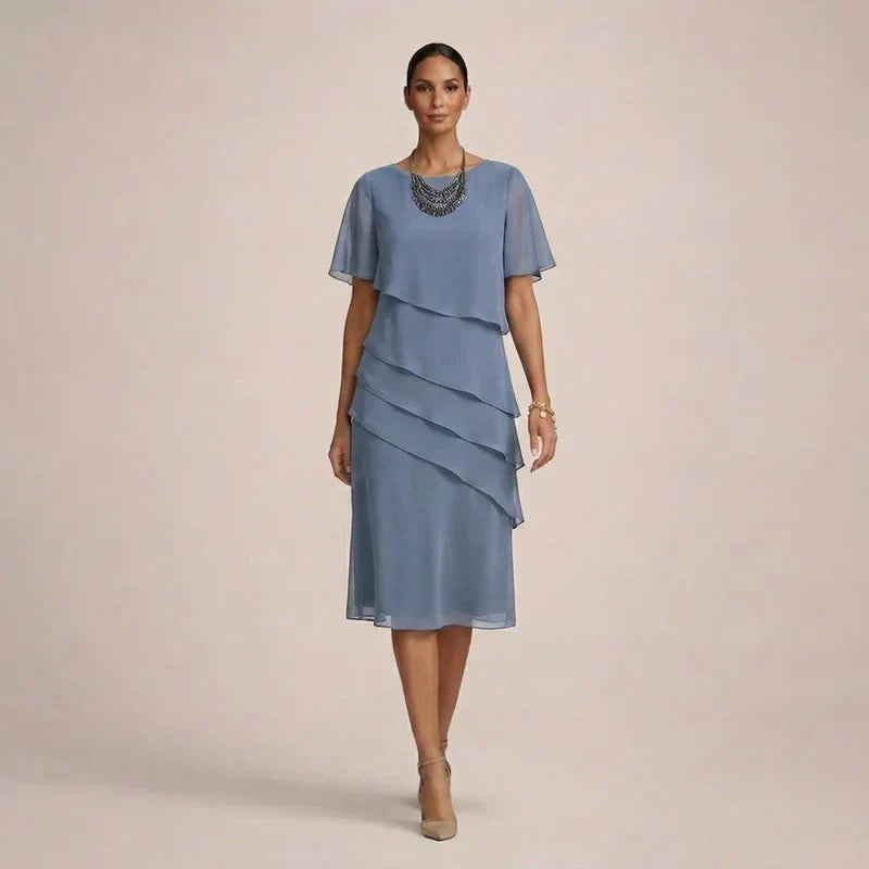 Rosie - Elegant Ruffled Dress