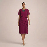MARA | Elegant Ruffled Dress with Flattering Comfort