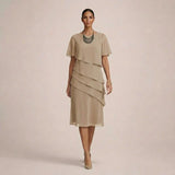 MARA | Elegant Ruffled Dress with Flattering Comfort