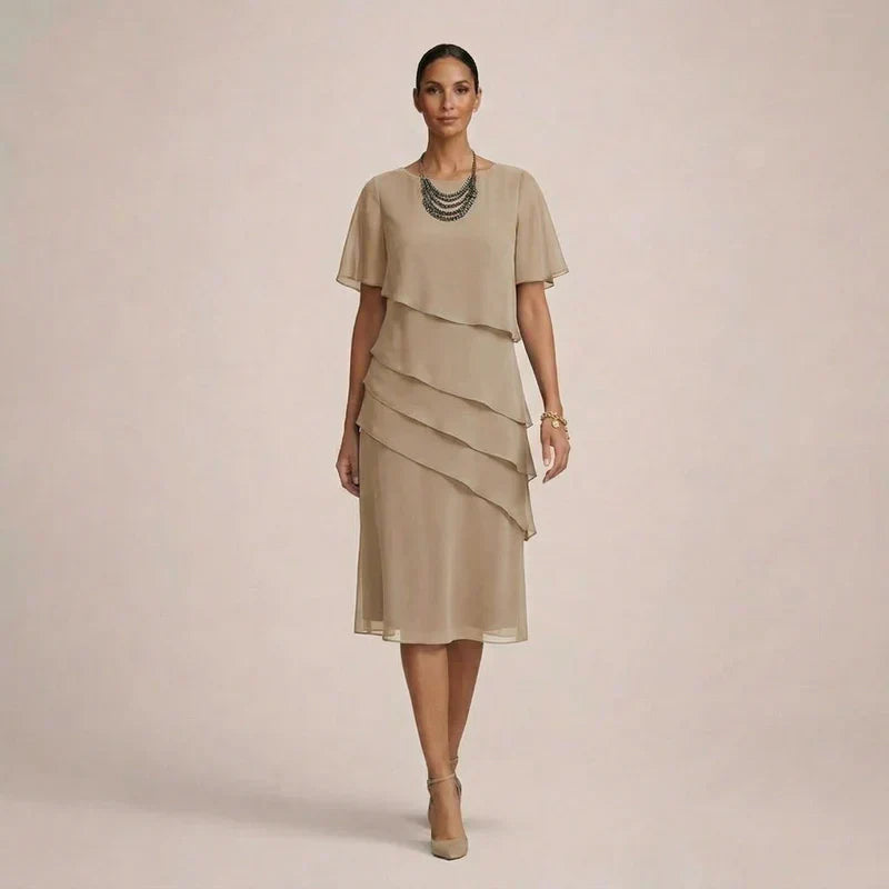 Rosie - Elegant Ruffled Dress