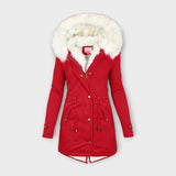 Ivara - Waterproof Winter Jacket with Faux Fur Lining