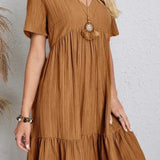 ENORA | FIGURE-FLATTERING ELEGANT DRESS
