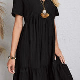 ENORA | FIGURE-FLATTERING ELEGANT DRESS