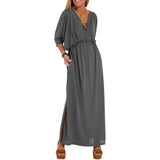 ISABELLA | Long flowing dress with a unique style for any occasion