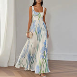Lily - Elegant Floral Maxi Dress