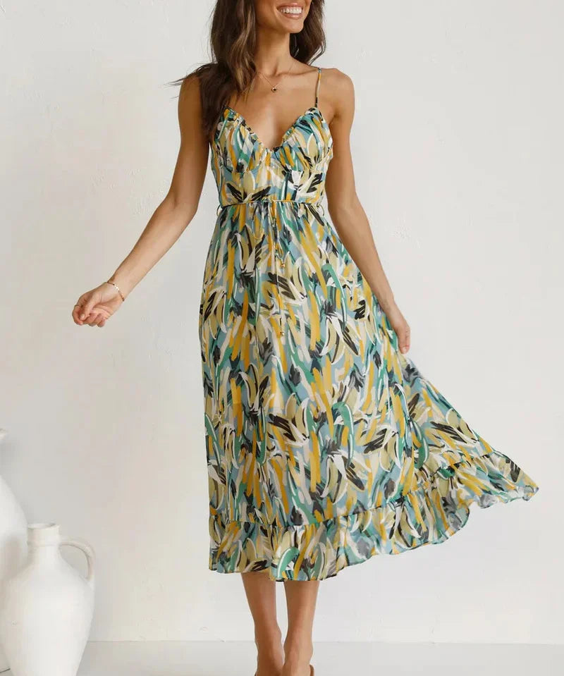 Katie - Printed Summer Dress
