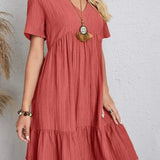 ENORA | FIGURE-FLATTERING ELEGANT DRESS