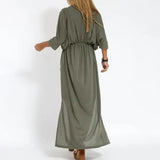 ISABELLA | Long flowing dress with a unique style for any occasion