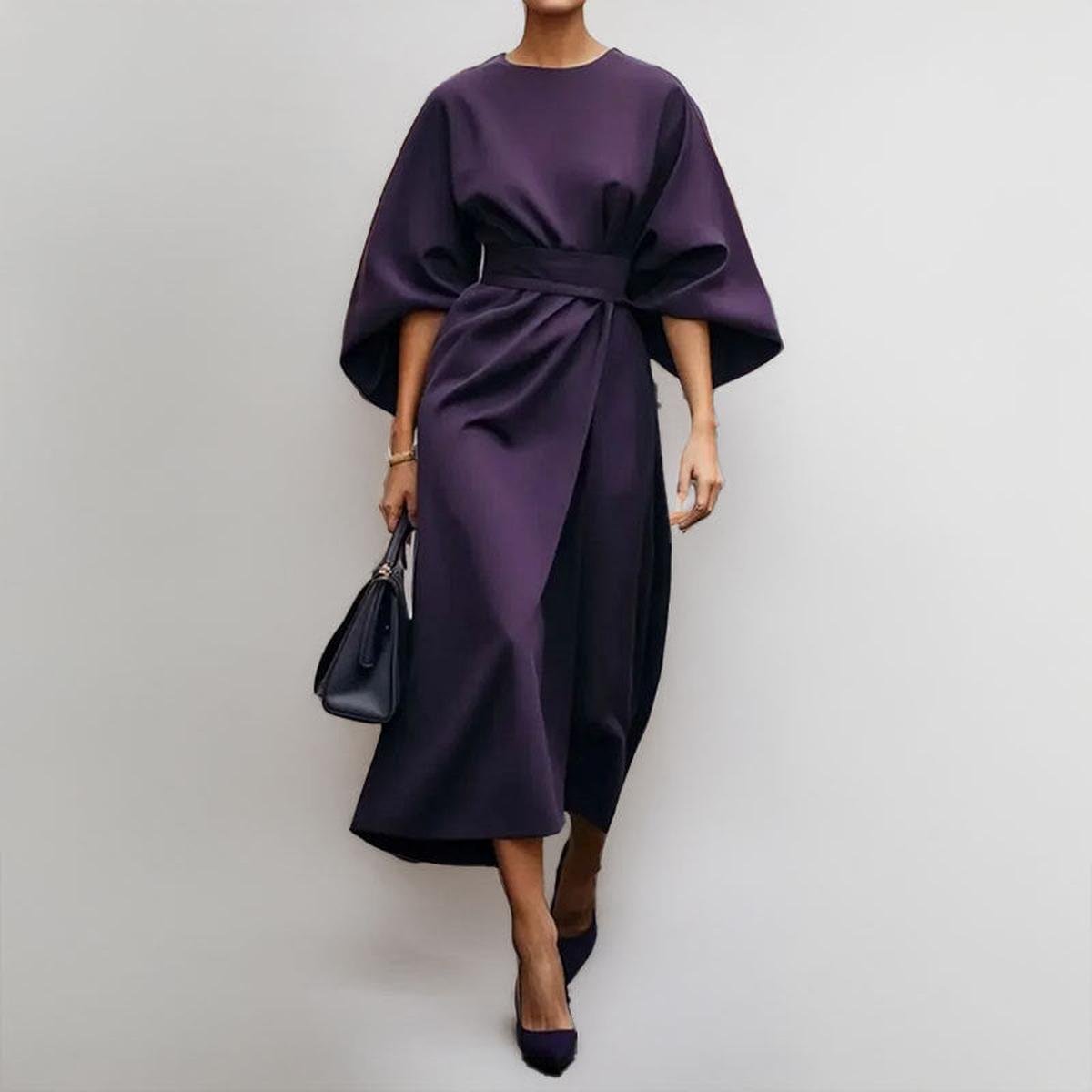 Lucy - Maxi Dress with Kimono Sleeves