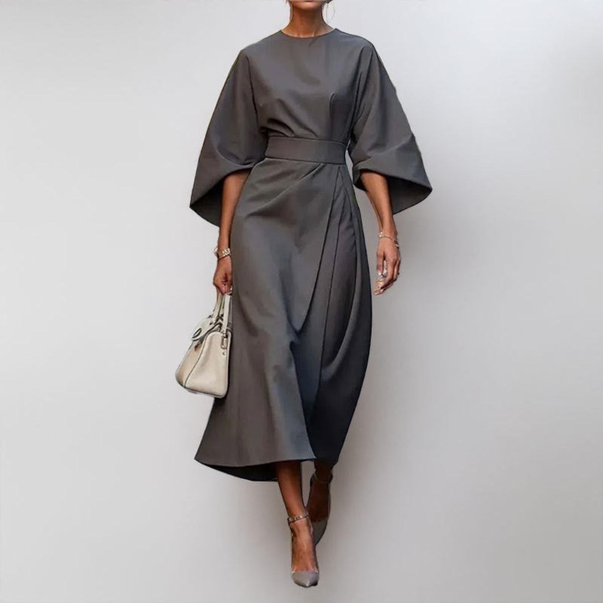 Lucy - Maxi Dress with Kimono Sleeves