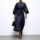 KATARZYNA | MAXI DRESS WITH KIMONO SLEEVES