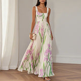 Lily - Elegant Floral Maxi Dress