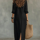 WILLOW | Effortless Maxi Dress with Flattering Silhouette Versatile for Everyday Wear