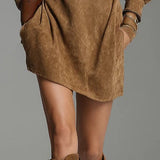 Turtleneck Mini Dress