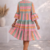 NOVA | Vibrant Midi Dress with Airy Comfort for the Weekend