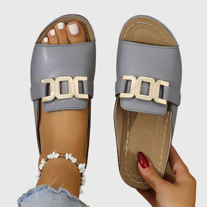 Aine - Comfortable Buckle Sandals