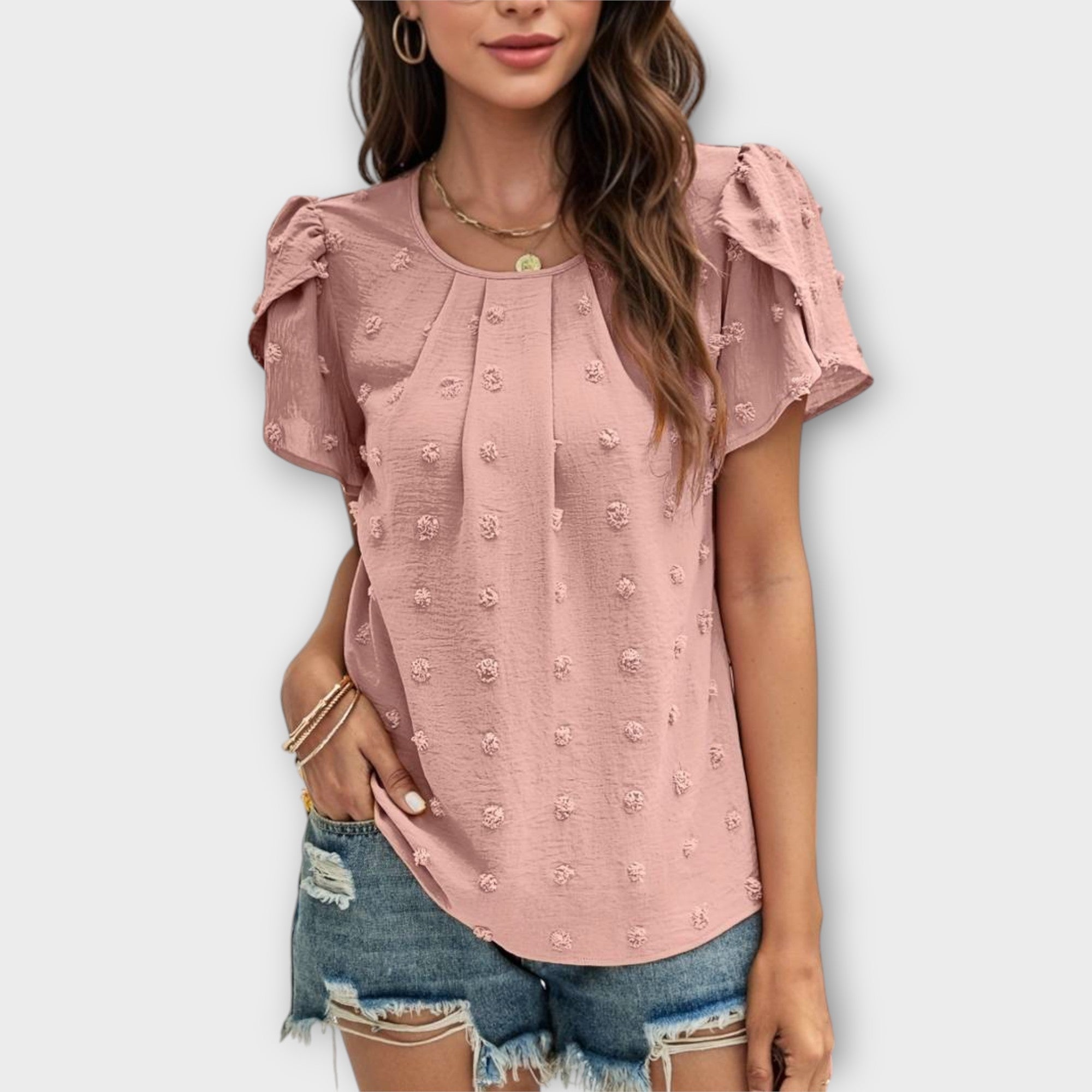 Charlotte – The Perfect Dot Blouse
