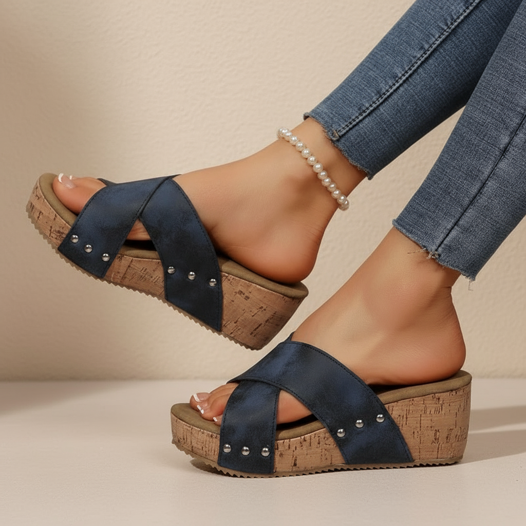 Imogen - Boho Wedge Sandals