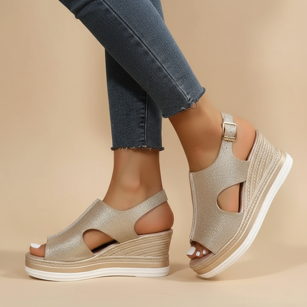 Sadie - Relaxed Heeled Sandals