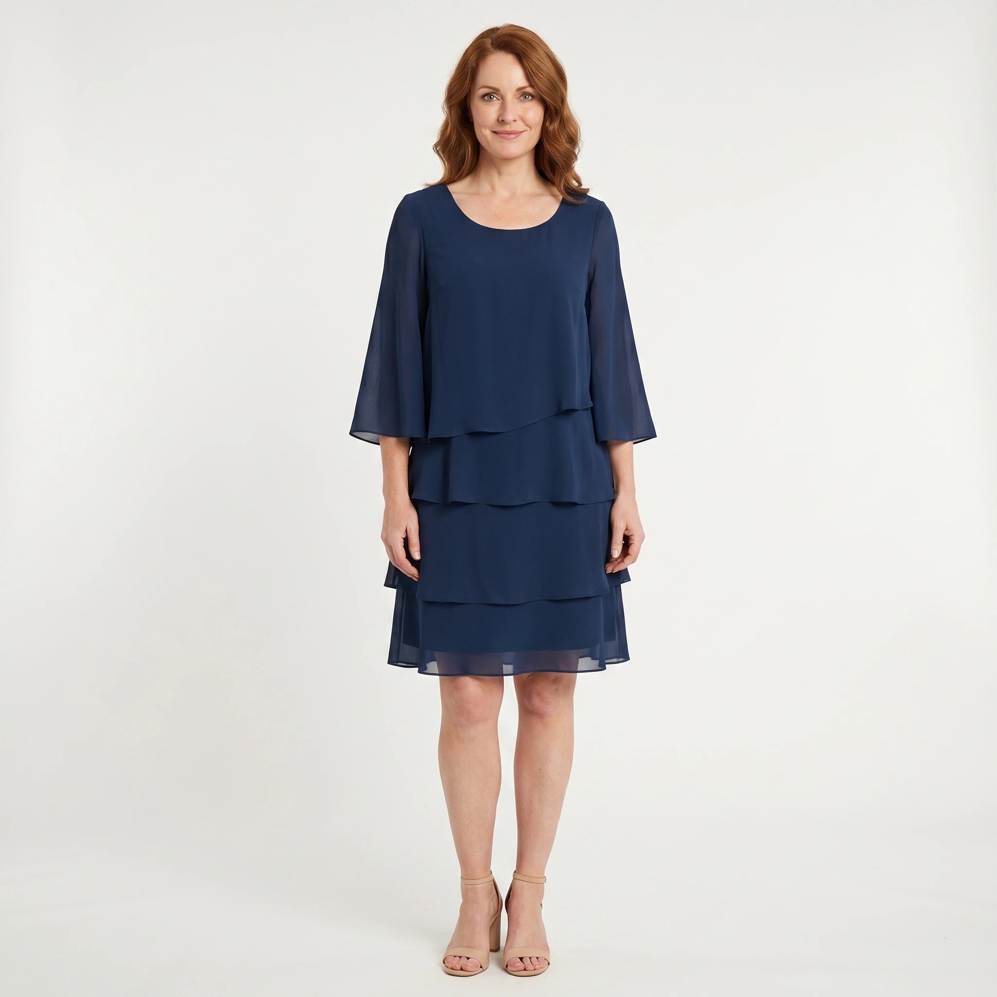 Grace - Elegant Flowing Dress with Ruffles