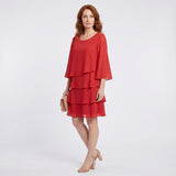 Grace - Elegant Flowing Dress with Ruffles