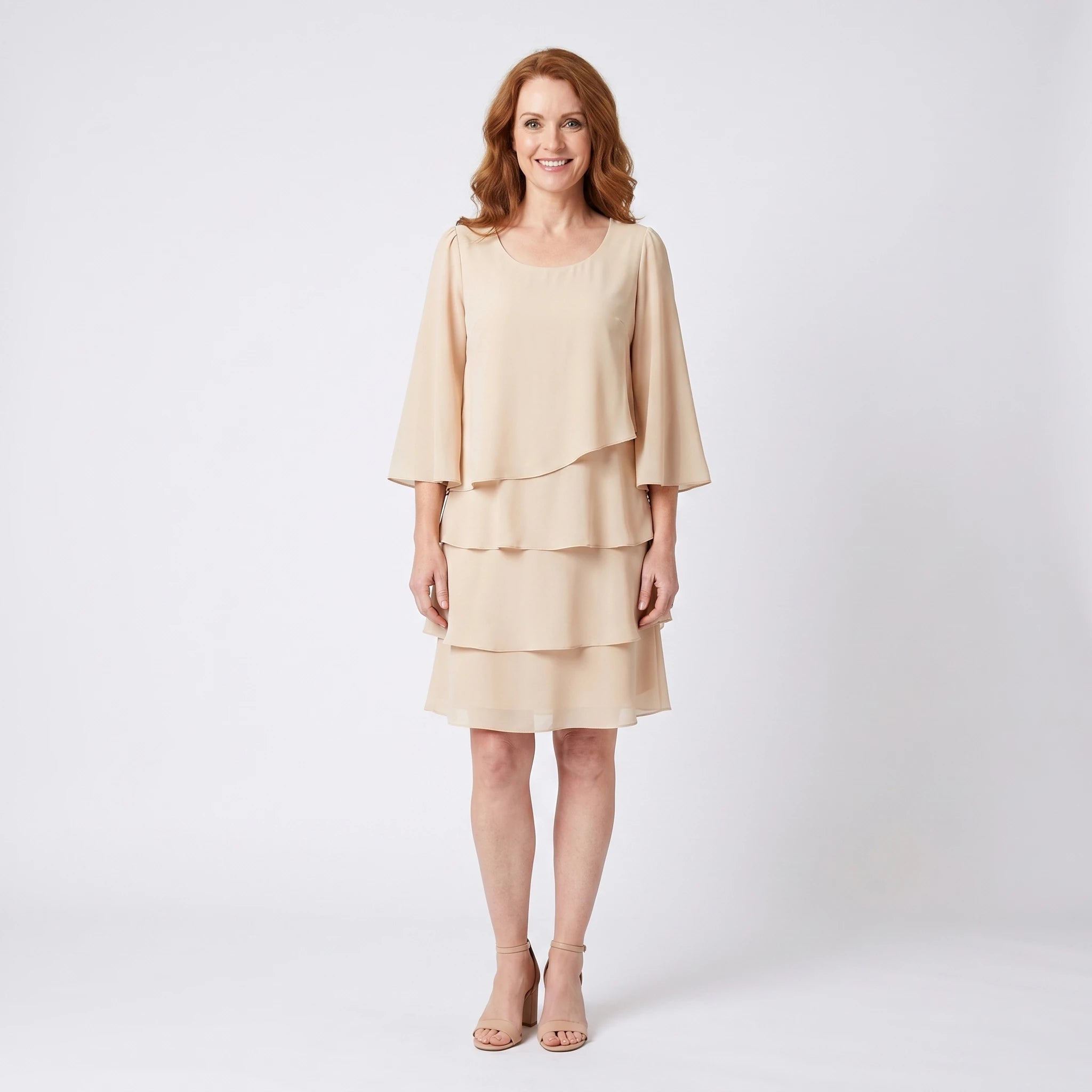 Grace - Elegant Flowing Dress with Ruffles