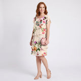 Olivia - Elegant Flowing White Dress with Ruffles
