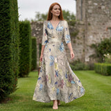 Emma - Sculpting Floral Maxi Dress