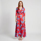 Emma - Sculpting Floral Maxi Dress