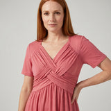 Amelia - Elegant A-Line Midi Dress