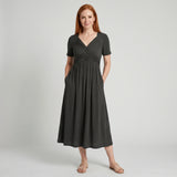 Amelia - Elegant A-Line Midi Dress