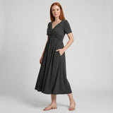 Amelia - Elegant A-Line Midi Dress
