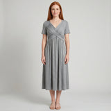 Amelia - Elegant A-Line Midi Dress