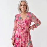 Isla - Long Summer Dress with Floral Pattern
