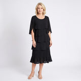 Lily - Elegant Flowing Dress with Ruffles