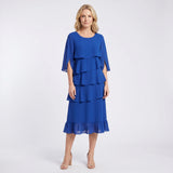 Lily - Elegant Flowing Dress with Ruffles