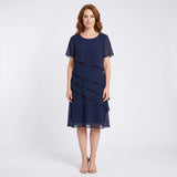 Chloe - Elegant Flowing Dress with Ruffles