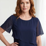 Chloe - Elegant Flowing Dress with Ruffles