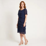 Chloe - Elegant Flowing Dress with Ruffles