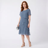 Chloe - Elegant Flowing Dress with Ruffles